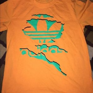 Adidas Short Sleeve Bright Colored T Shirt